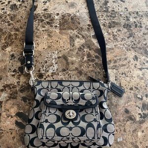 Coach cross body purse